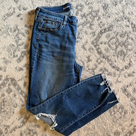 Old Navy Rockstar Midrise Denim 10R - Picture 2 of 9